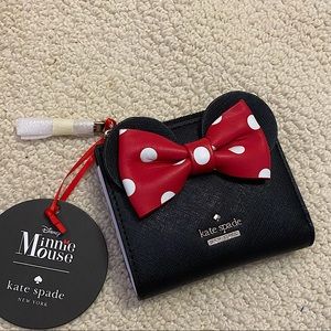NWT Kate Spade Minnie Mouse Wallet
